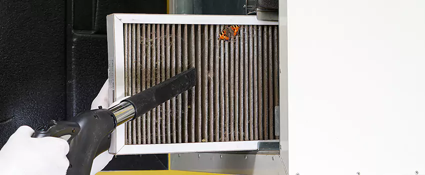 Clogged Air Duct Cleaning Process in Central Islip, NY