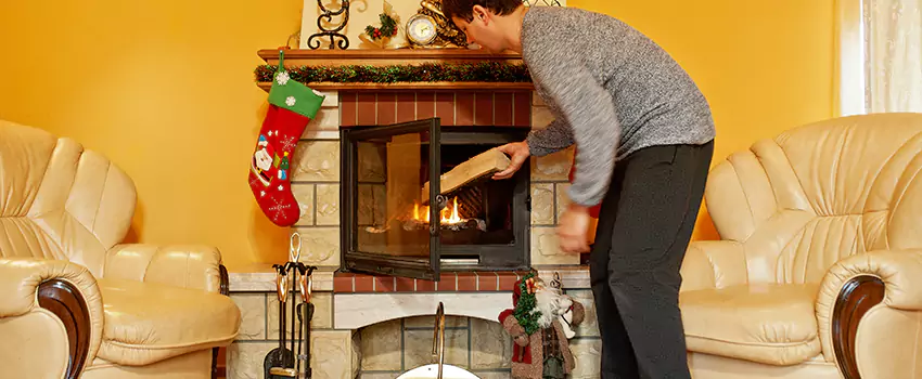Gas to Wood-Burning Fireplace Conversion Services in Central Islip, New York