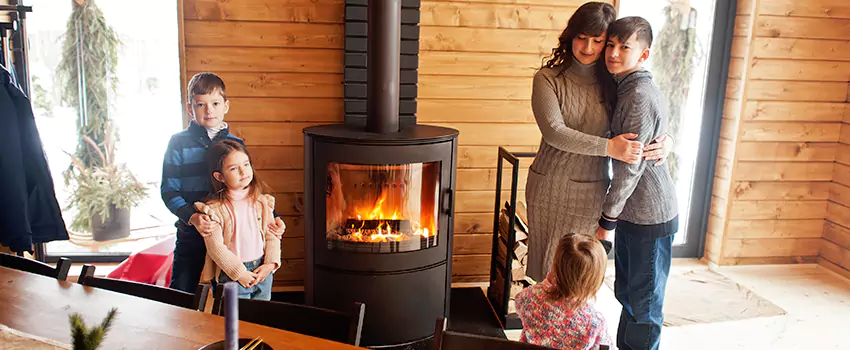Morso Cast Iron Fireplace Insert Installation in Central Islip, New York