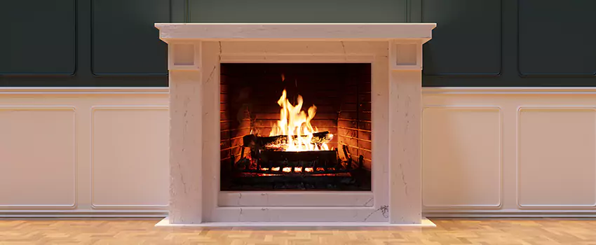 Open Flame Wood-Burning Fireplace Installation Services in Central Islip, New York